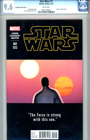 Star Wars #1  CGC graded 9.6 - Cassaday Variant SOLD!