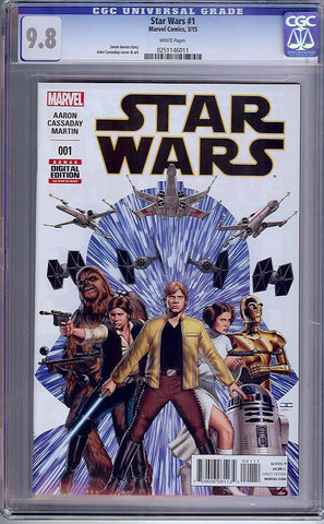 Star Wars #1  CGC graded 9.8 - HIGHEST GRADED - SOLD!
