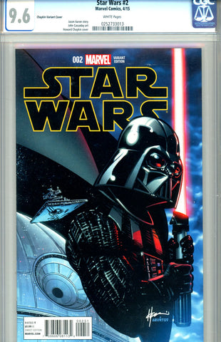 Star Wars #2  CGC graded 9.6 - Chaykin Variant Cover SOLD!