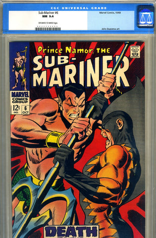 Sub-Mariner #06   CGC graded 9.4 - SOLD