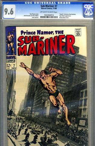 Sub-Mariner #07   CGC graded 9.6 - SOLD!