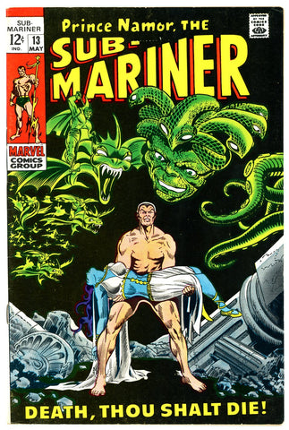 Sub-Mariner #13   VERY FINE-   1969