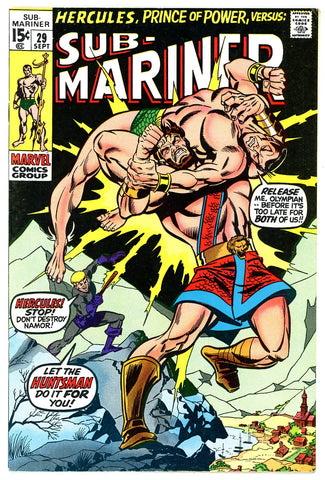 Sub-Mariner #29   VERY FINE   1970
