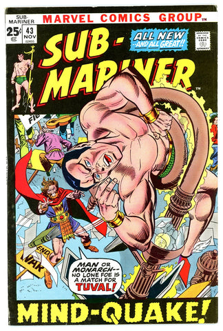 Sub-Mariner #43   VERY FINE-   1971