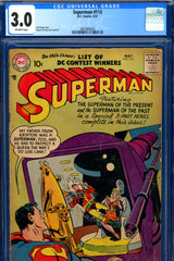 Superman #113 CGC graded 3.0 - Boring cover/art