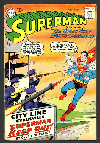 Superman #130   GOOD+   1959