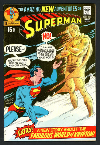 Superman #238 VERY FINE-  1971