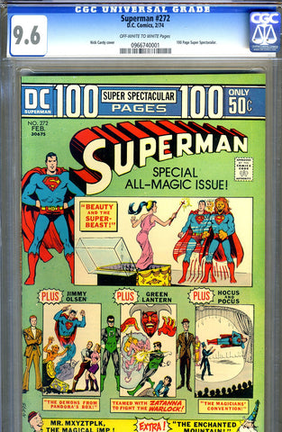 Superman #272   CGC graded 9.6 - (100 pages) - SOLD!