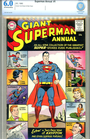 Superman Annual #1   CBCS graded 6.0 - SOLD!