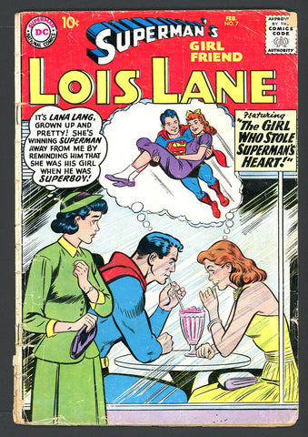 Superman's GF, Lois Lane #07   GOOD   1959