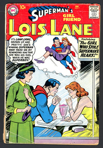 Superman's GF, Lois Lane #07   G/VERY GOOD   1959