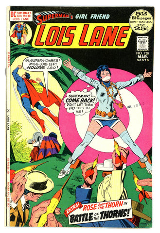 Superman's GF, Lois Lane #120 VF/NEAR MINT  1972