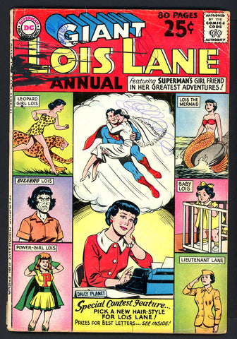 Superman's GF, Lois Lane Annual #1   VERY GOOD   1962