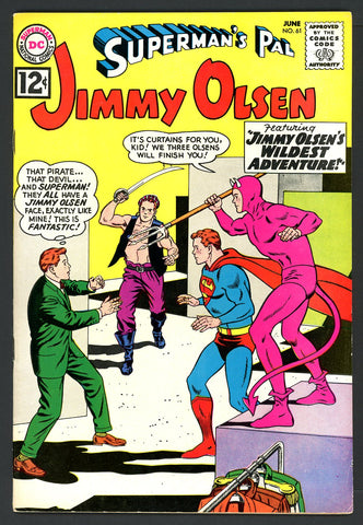 Superman's Pal, Jimmy Olsen #061   F/VERY FINE   1962