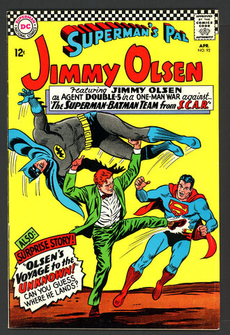 Superman's Pal, Jimmy Olsen #092   VERY FINE   1966