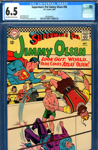 Superman's Pal, Jimmy Olsen #096 CGC graded 6.5 - SOLD!
