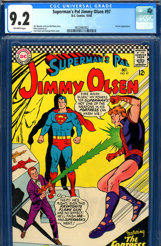 Superman's Pal, Jimmy Olsen #097 CGC graded 9.2 - SOLD!
