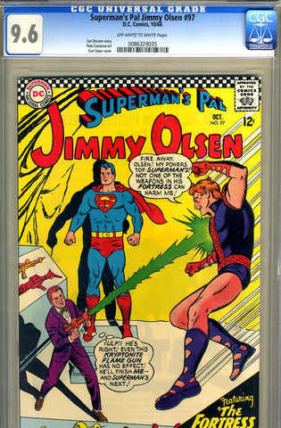 Superman's Pal, Jimmy Olsen #097   CGC graded 9.6 - SOLD