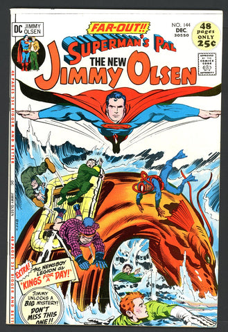 Superman's Pal, Jimmy Olsen #144   VF/NEAR MINT   1971