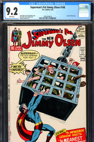 Superman's Pal, Jimmy Olsen #148 CGC graded 9.2 - Neal Adams cover - SOLD!