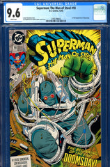 Superman: Man of Steel #18 CGC graded 9.6 - first Doomsday