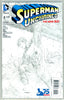 Superman Unchained #2  CGC graded 9.8 - Sketch Cover - HIGHEST GRADED