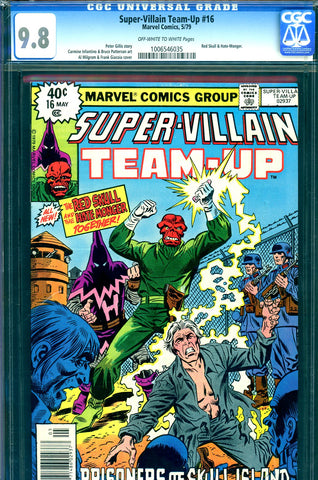 Super-Villain team-Up #16 CGC graded 9.8 - HIGHEST GRADED - SOLD!