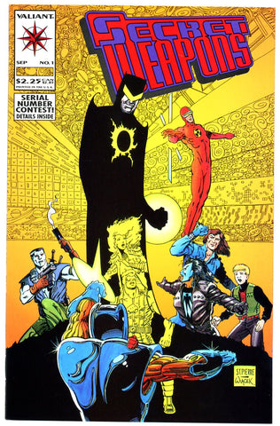 Secret Weapons #1  NEAR MINT- (two copies)