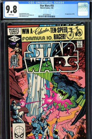 Star Wars #55 CGC graded 9.8 - first Plif - SOLD!