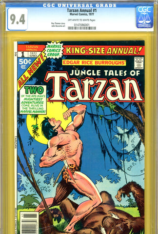 Tarzan Annual #1 CGC graded 9.4 - third highest graded - SOLD!