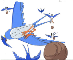 Original production cel -"Thumbelina"- by Golden Films 032
