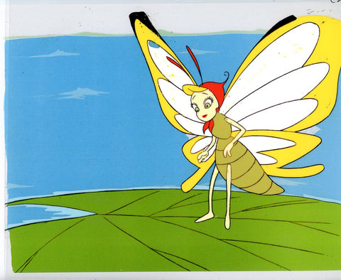 Original production cel -"Thumbelina"- by Golden Films 100