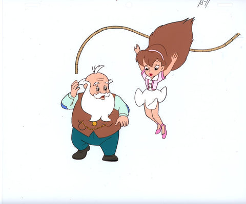 Original production cel -"Thumbelina"- by Golden Films 134