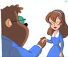 Original production cel -"Thumbelina"- by Golden Films 163