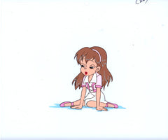 Original production cel -"Thumbelina"- by Golden Films 218