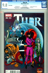 Thor #6  CGC graded 9.8 - Variant Edition  HIGHEST GRADED - SOLD!