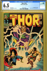 Thor #129 CGC graded 6.5 - first appearance of Ares