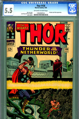 Thor #130 CGC graded 5.5 Hercules/Pluto cover and story