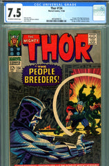 Thor #134 CGC graded 7.5 - first High Evolutionary and more