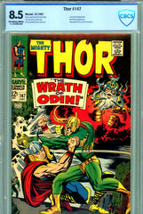 Thor #147 CBCS graded 8.5 -  Loki cover and story - SOLD!