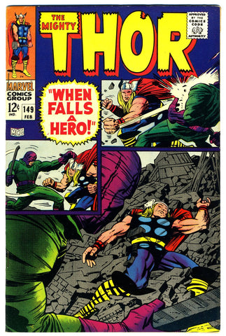 Thor #149  NEAR MINT   1968 - Investment Grade