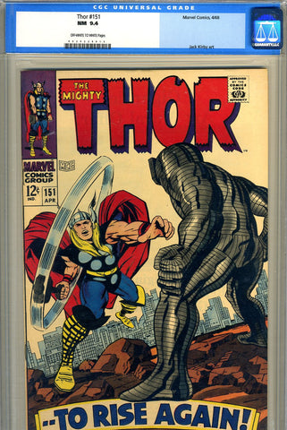 Thor #151   CGC graded 9.4 - SOLD!