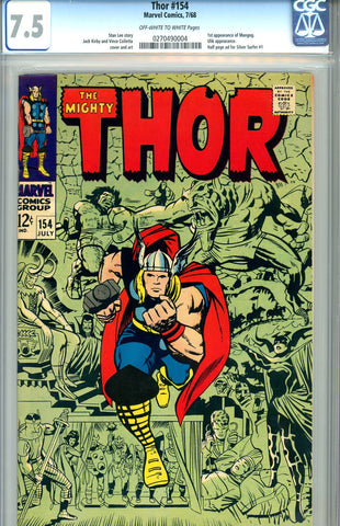 Thor #154  CGC graded 7.5 SOLD!
