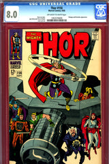 Thor #156 CGC graded 8.0 Mangog/Recorder appearance - SOLD!