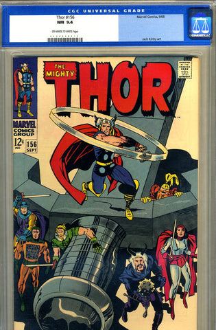 Thor #156   CGC graded 9.4 - SOLD