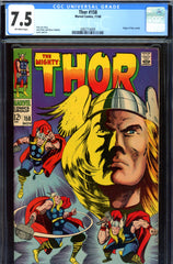 Thor #158 CGC graded 7.5 - origin of Thor retold  SOLD!