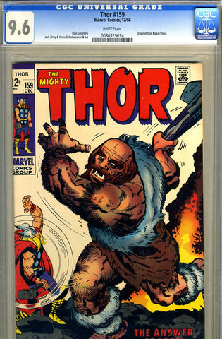Thor #159   CGC graded 9.6 - SOLD