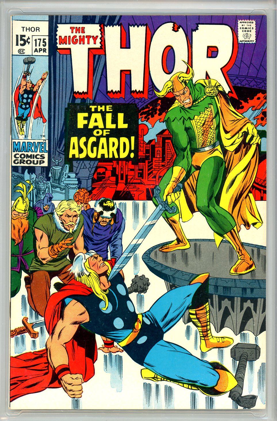 Comic Thor Pattern Thor Comic Cover