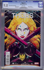 Thors #1   CGC graded 9.8 DDL Edition - HIGHEST GRADED - SOLD!