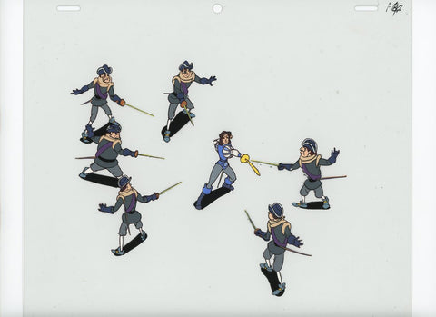 Original production cel -"Three Musketeers"- by Golden Films 002